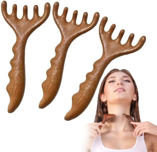 Peine De Masaje Acupoint, Herramienta De Masaje Facial Y De