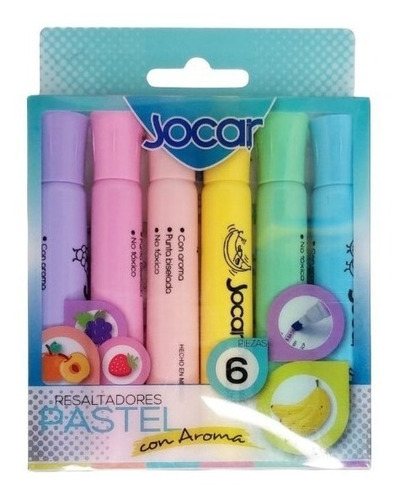 Marcatextos Pastel 6 Jocar