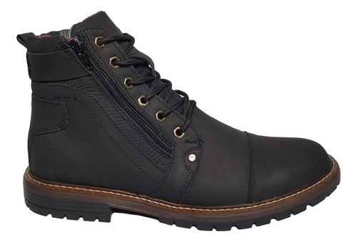 Botas En Cuero Para Hombre Marca Monserrate Ref. Invicto