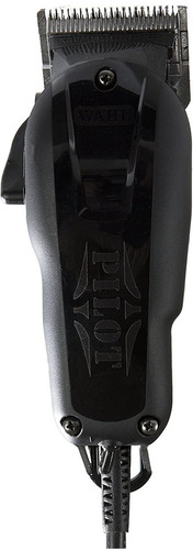 Cortadora De  Cabello Wahl Pilot Compacta Profesional Motor Rotatorio Mod 8483 Negro 110v