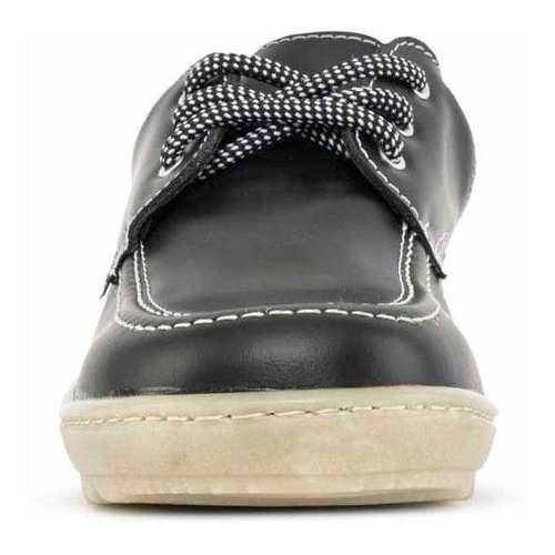 Imagen 3 de 8 de Zapatos Colegial Leader Negro Unisex Croydon