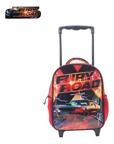 Mochila Carro Lesedife 12'' C/ruedas Niño Niña Jardin 3d 