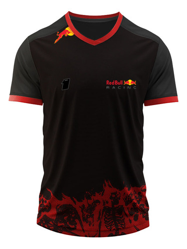 Camiseta F1 Talles Grande Entrenamiento Redbull Premium