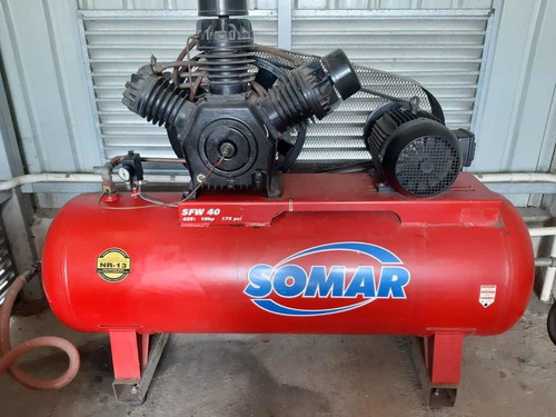 Compresor De Aire Somar 425 Lts 10 Hp.