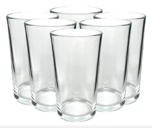 Vasos Para Cerveza Cónicos 485cc Oferta! (x6)