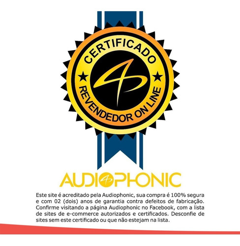 Imagem 8 de 9 de Kit 2 Vias Audiophonic Kc6.3 6,5 160w Promoção