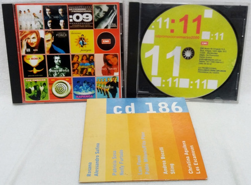 Cds Promocionales De Artistas Varios - 2000,  2002