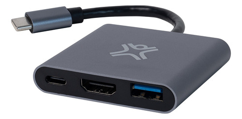 Adapatador De Usb C De 3 Puertos Y 1 Puerto Hdmi De 100w Xtr