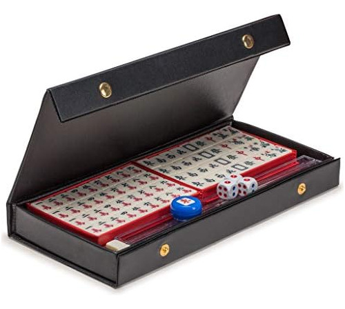 Juego De Viaje Mini Mahjong Chino, Compacto Y Elegante