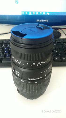Lente Sigma Dg 70-300mm 4-5.6 Macro (200-300) - Canon