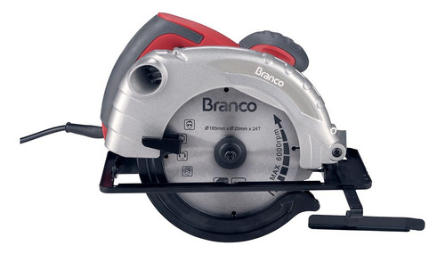 Serra Circular Bsd1500 127v 1500w Disco De 185mm Branco