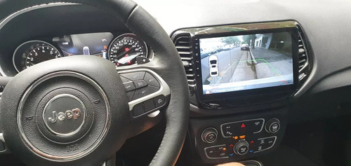 Stereo Gps Android Pantalla Jeep Compass 17-20 4+64 Carplay Negro Piano