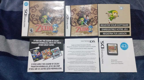 Zelda Phantom Hourglass Completo Para Nintendo Ds