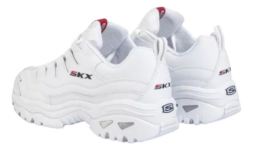 Tenis Skechers Timeless Vision 13423/wml Blanco/mult