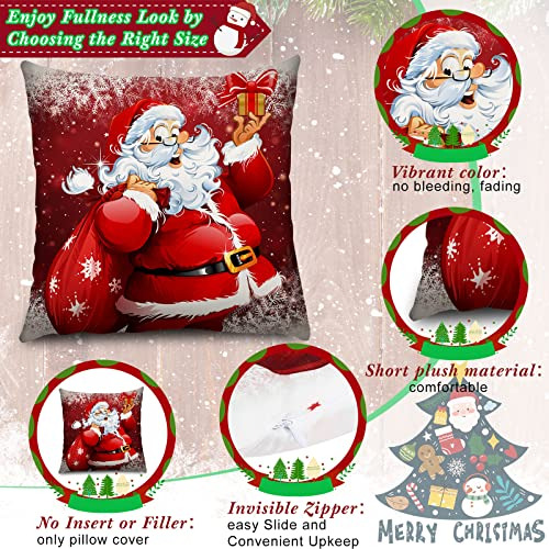 6 Fundas De Almohada De Navidad Para Decoración De Cojines,