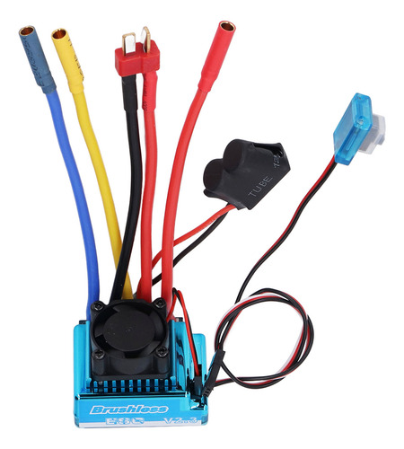 60 A Esc Sin Escobillas Para Modelo 1/10 Rc De Coche O Barco