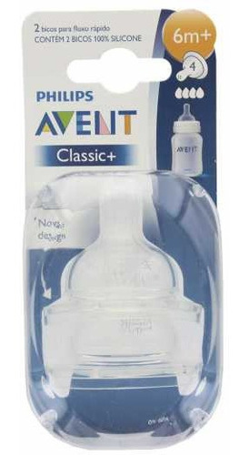 Avent Bico Mamadeira N04 2uni
