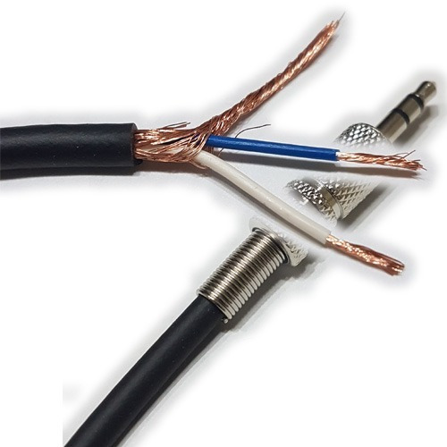 3mts Cable Estereo 4mm Diametro Exterior P/fichas Miniplug