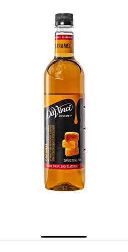 Jarabes Davinci Gourmet Para Bebidas Sabor Caramelo Cont. 1l