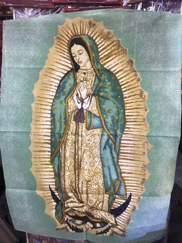 Manta Virgen De Guadalupe (90 X 62 Cm)