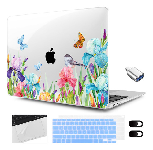 Meegoodo Funda Para Macbook Air De 13.3 Pulgadas     A M1 A.