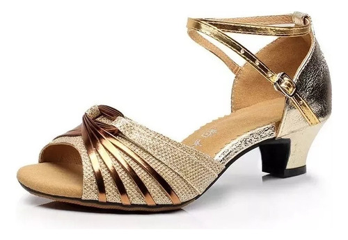 Zapatos De Baile Latino Para Mujer, Tacón Alto, 3 Cm