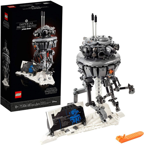 Lego Star Wars - Imperial Probe Droid Quantidade de peças 683