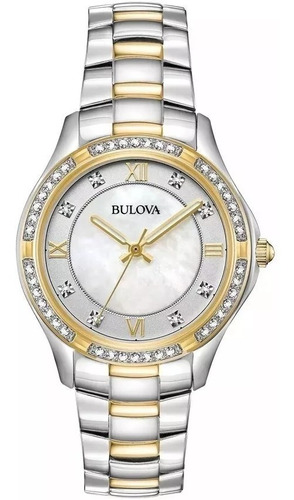 Reloj Bulova Crystal 98l255 Original Mujer Ts