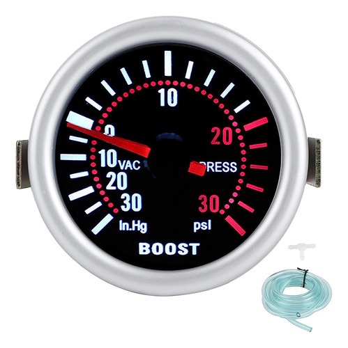 Indicador De Impulso Turbo, Qiilu Turbo Boost Gauge Kit 2in