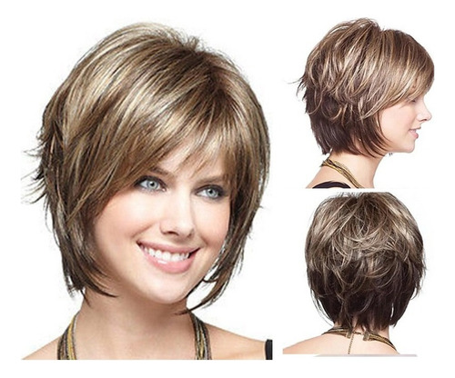 Pelucas De Pelo Corto For Mujer De Moda 2024