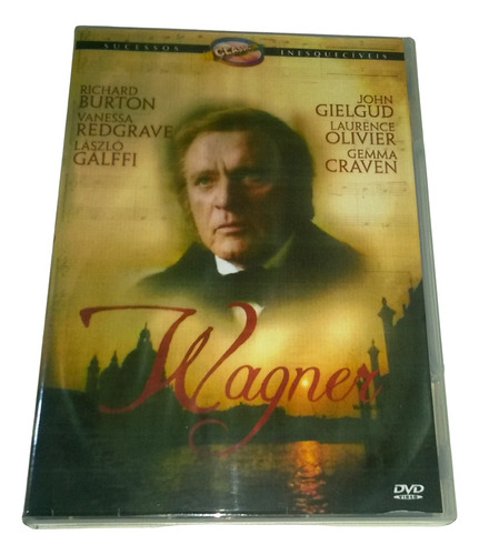 Dvd Box Wagner - Minissérie/1983 - Richard Burton - 4 Discos