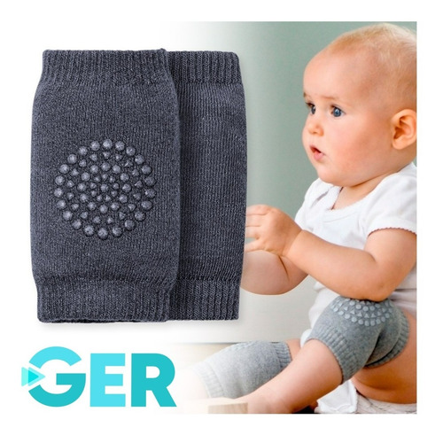 Imagen 2 de 6 de Rodilleras Bebés Gateo, Protección Gateo Pack 4 Rodilleras