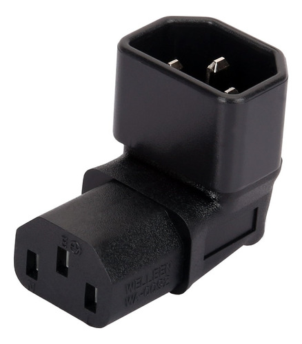 Strhowill Adaptador De Corriente C14 A C13 Iec 320 Macho C14