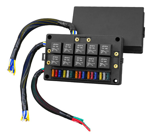 Bloque De Caja De Fusibles Y Relés 15 Ranuras Atc Ato