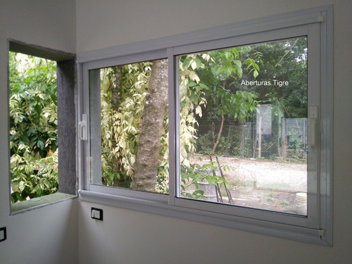 Ventanas Modena 150x120 Vidrio Mosquitero Persiana Pvc Envío Blanco
