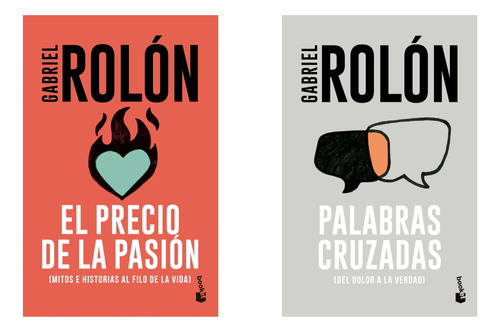 Precio Pasion + Palabras Cruzadas - Rolon - Booket 2 Libros