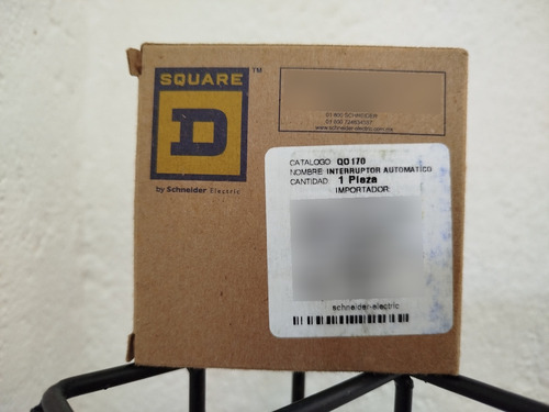 Interruptor Termomagnético 1 Polo 70 Amp Square D ( Nuevo ) (Usado)
