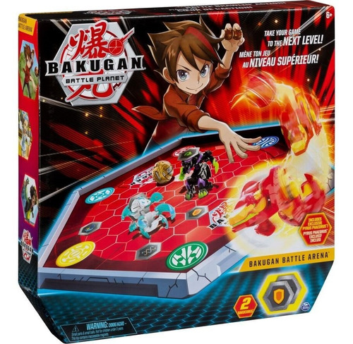 Bakugan Arena De Batalla Con Bakugan Exclusivo Y 2 Bakucores