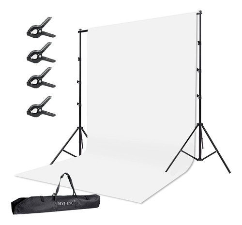 Hyj-inc Sistema De Soporte De Fondo Para Fotos Con Kit De So