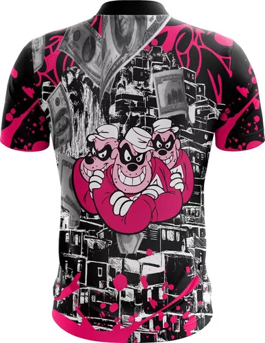 Camiseta Vintage Casal Mandrake Moda Confortável Básica Unisex - Rosa