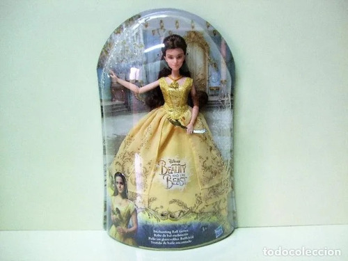 Muñeca Belle Vestido Encantado - La Bella Y La Bestia Disney