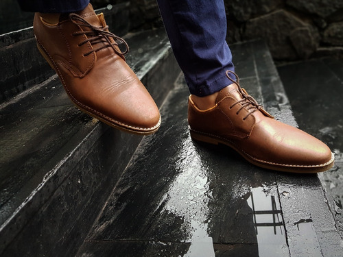Zapatos De Vestir Hombre Cuero Urbanos Libertarios