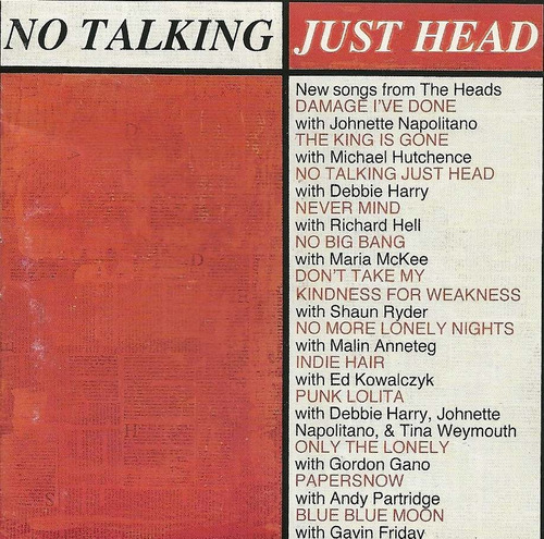 Cd The Heads - No Talking Just Head Ex Talking Head