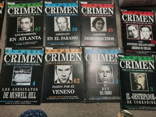Sumario Del Crimen (varios Numeros)