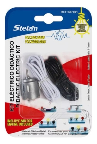 Kit Circuito Eléctrico Completo Escolar  Proyecto Eléctrico