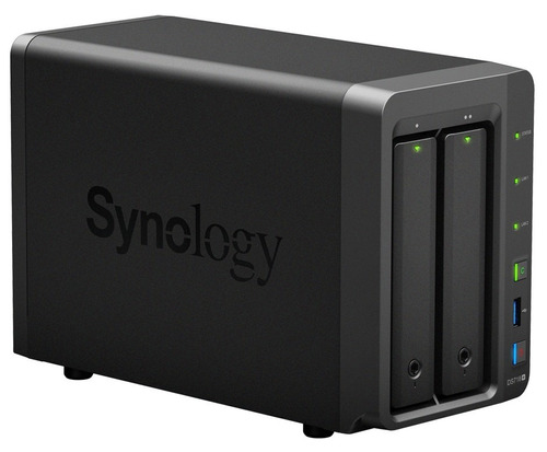 Nas Synology Ds718+ Núcleo Cuadruple 1.5 Burst Up To 2.3 Ghz