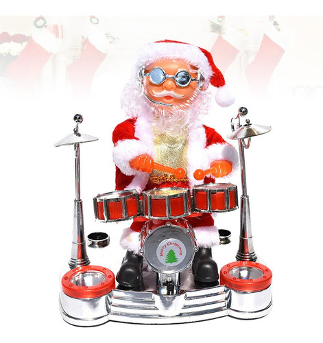 Muñeca De Papá Noel De Música Eléctrica De Navidad Juguetes