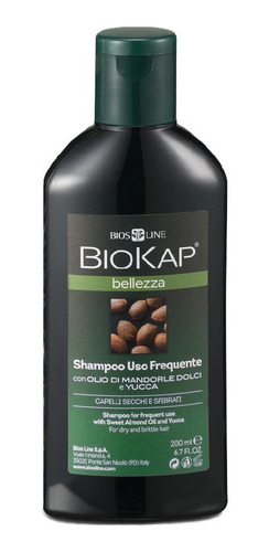 Biokap - Shampoo Con Aceite De Almendras Para Cabello Seco 