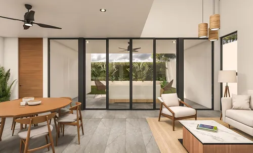 Casa En Venta Merida, Conkal En Privada, Mod. Nahual Plus, A 6 Meses.