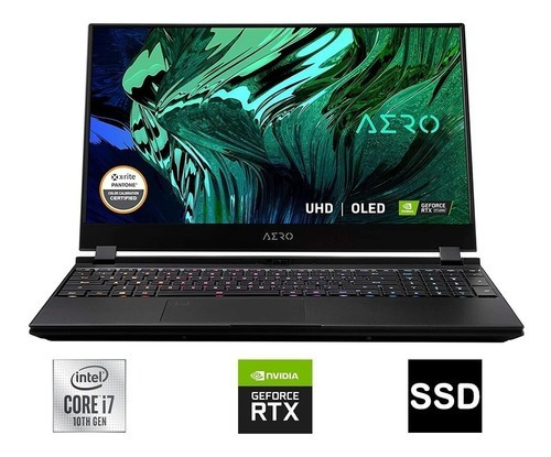 Notebook Gigabyte Aero 15 OLED (i7-10gn, Rtx 3060, 16 GB de RAM)